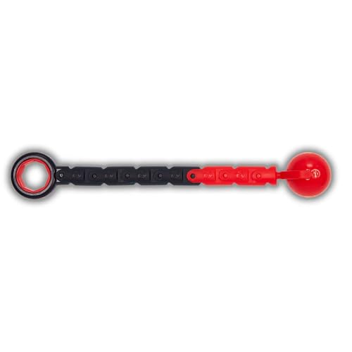 Image of Spinchaku Original Finger Spinner Skill Toy for Kids & Teens, Cool Fidget Spinner for Fun Tricks, Builds Focus, Hand-Eye Coordination, Dexterity, Reflexes & Motor Skills - Red Dragon
