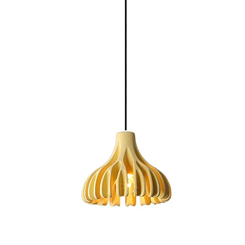 Lámpara de iluminación para restaurante en color verde con diseño de suspensión moderna