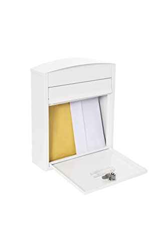 Boîte aux lettres individuelle ARREGUI blanche de format compact S - 3
