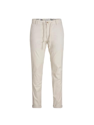 JACK & JONES Herren JPSTMARCO JJSUMMER Chino Hose, Moonbeam,32W / 32L – Ansicht 1