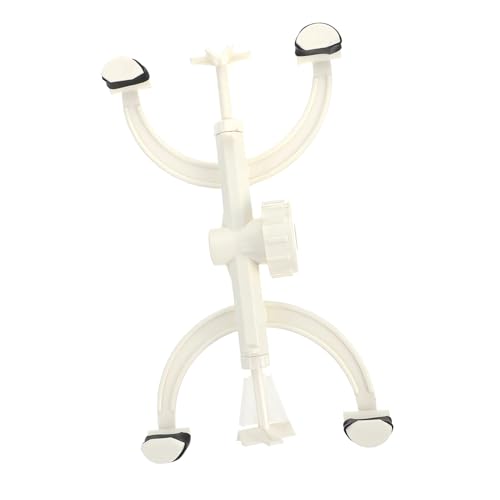 ERINGOGO Double Buret Clip Lightweight Titration Clamp for Laboratory Use Securely Holds Burettes Without Obstructing Scales for Classroom and Science Experiments