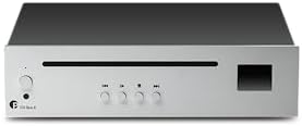 Pro-Ject CD Box E, Ultra Compact Entry-Level CD Player with Real Red ...