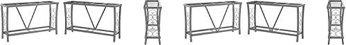Aquatic Fundamentals Metal Aquarium Stand (55 Gallon- Gray) 102552-AMA