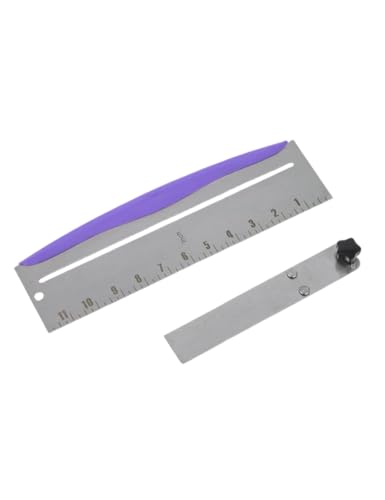 Bepisof 1Pack 12inch Stainless Steel Adjustable Cake Scraper, Spatula Decorating Tools Leveling Device, Practical Clean for Cake Decorating/Bakers ﻿