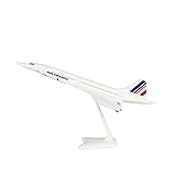 1:250 プラスチック ABS コンコルド、エアロプレーンに適合ブラケット付き AIR モデル航空機を組み立てる ホビープレイゲームキット(B)