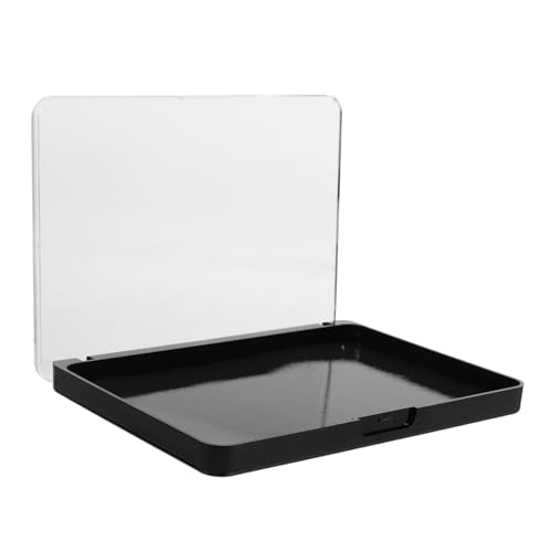BESTYASH caja de almacenamiento de sombra de ojos bandeja de maquillaje bandeja magnética paletas magnéticas vacías para maquillaje paleta de cosméticos vacía bandeja vacía Acrílico Negro