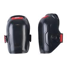 Milwaukee 4932478136 Rodillera Flexíble, PVC, Negra, 1 Par