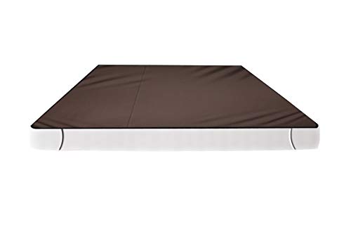 Image of The Furnishing Tree Mattress Protector /Waterproof Bedsheet Size WxL 60x72 inches Queen Size Polyester Brown