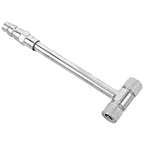 CTIRCHIU 自動車 自転車 バイク対応 耐久鉄製エアチャック 空気入れアダプター 漏れ防止シール付き 簡単操作ヤインフレーターコネクター