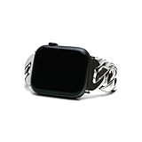 [新宿銀の蔵] Apple Watch Band 49mm/45mm/44mm/42mmケース用 アップルウォッチバンド L 20cm ArgentGleam Classic アージェントグリームクラシック シルバー925 チェーン ブレスレット シルバー