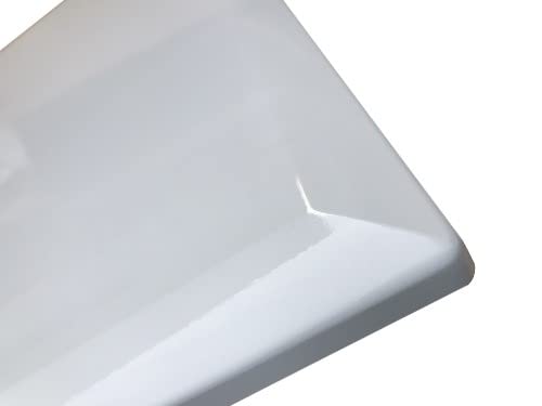 Bevel Edge Gloss White Kitchen Unit Cabinet Cupboard Doors and Drawers (717mm x 497mm)