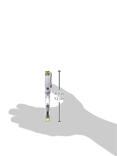 Image of Pilot Prera Iro-Ai Medium-Nib Transparent Green Body Fountain Pen (FPRN-350