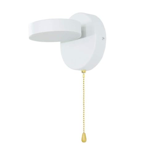 Lámpara de pared LED 12W luz fría con interruptor independiente para lectura nocturna cómoda
