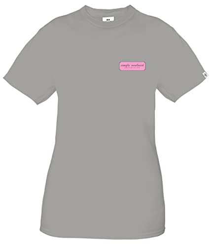 Simply Southern Let Light Shine Out of Darkness - Youth T-Shirt (as1, Alpha, s, Regular) Gray2