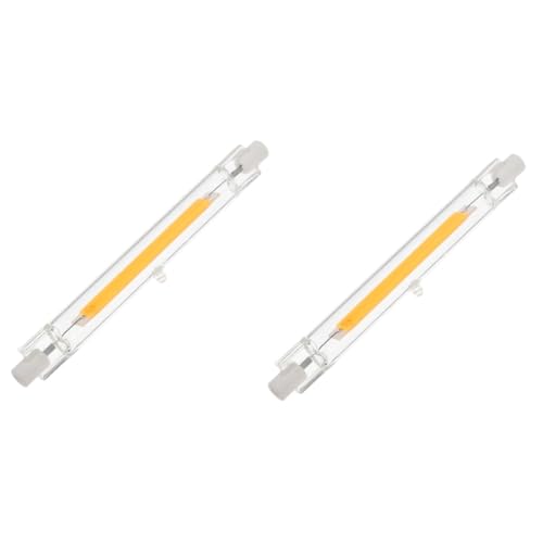 Ampoule LED double culot tube en verre remplacement projecteur extérieur LIFKOME