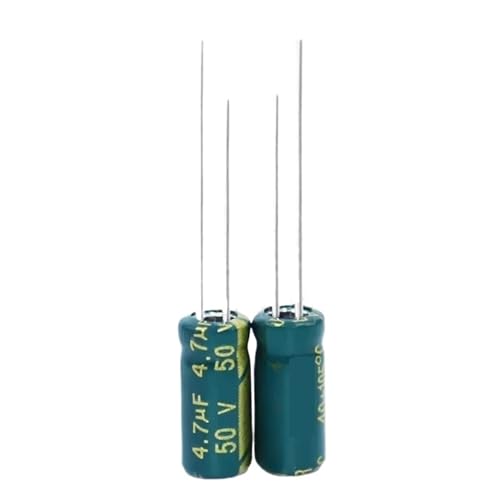 Condensateur aluminium 50V 4.7uf Low ESR haute fréquence pour circuit électronique x100