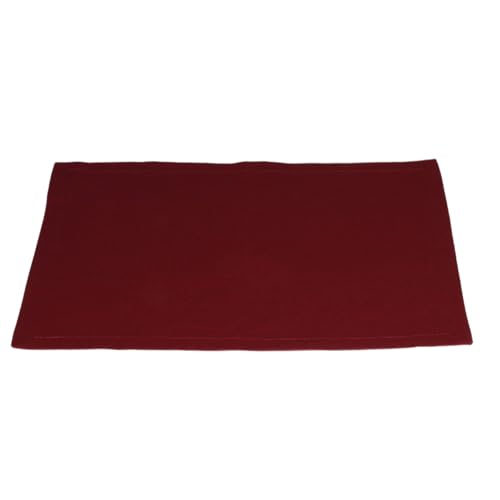 Bordo pamuklu Amerikan servis, 33x45 cm, 2'li set