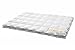 Produktbild HANSKRUCHEN® Premium de Luxe Daunendecke 135x200 cm - Extra Leicht / Sommer - Made in Germany Kassettendecke aus 100% Baumwolle - Allergiker geeignet