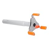 Beavorty Detektorwechselwerkzeug mit Klauenkopf und 10 Zoll Anschlussstange aus Aluminiumlegierung Benutzerfreundlich für Rauchmeldermontage und Wartung ohne Leiter in Wohn und