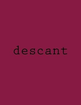 Paperback descant Book