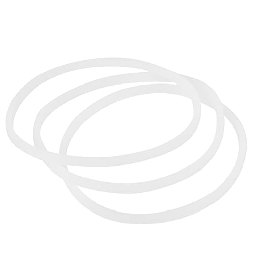 Gaskets Rubber Rings, 3/6pcs New Replacement Gaskets Rubber Seal for Flat/Cross Blade(3PCS)