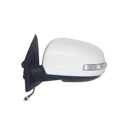 Rétroviseur électrique Mitsubishi ASX blanc avec éclairage LED 9 pin