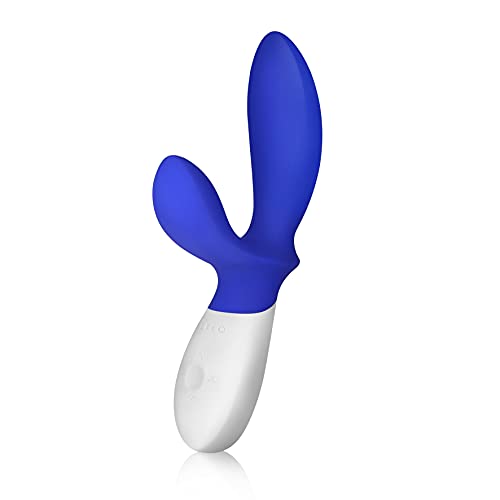 LELO Loki Wave Prostate Toy Anal Plug for Men Male Sex Toys with Wavemotion Technology, Federal Blue