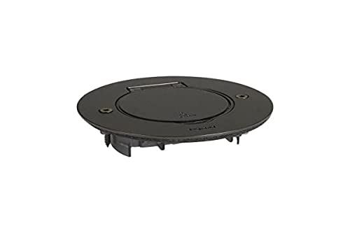 Platine de sol ronde Legrand 089751 Mosaic 1 poste en acier brun