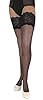 JUST BEAUTY TOUCH 13cm Deep Lace Top Sheer Hold-ups-stockings 15 Denier Hold-Ups #2