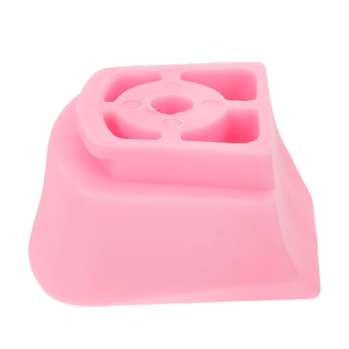 MAGICLULU Bloc de Frein pour Patins à roulettes Garçon et Filles Plaquettes de Frein Haute Adhérence Couleur Rose Foncé Accessoire de Remplacement Solide pour Patins en Ligne Sécurité