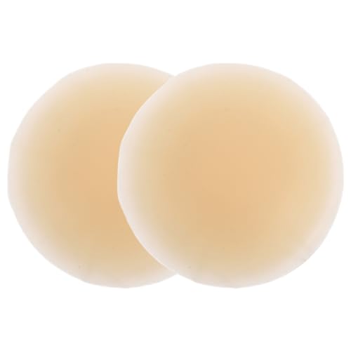 ORFOFE Pezoneras de Silicona Impermeables Ultrafinas para Mujer 1 Par Color Piel 8 CM Cubrepezones Invisibles para Verano Adhesivas y Reutilizables Ideales para Ropa Ligera y Uso