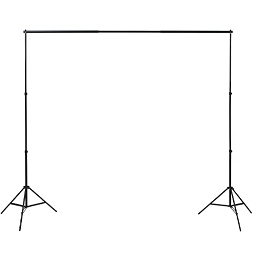 vidaXL Fotostudio Set Hintergrundsystem Studioleuchte Softbox Stativ Reflektor – Bild 5