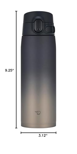 Image of Zojirushi SM-VH60-XZ GoCafe Insulated Stainless Steel Mug, 20-Ounce (.60 liter), PFAS-free & BPA-free