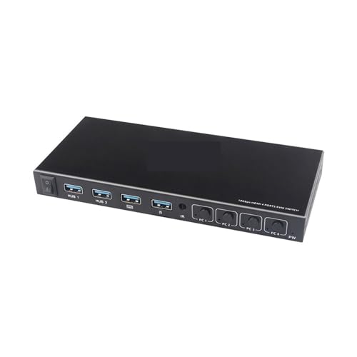 Commutateur KVM 4 ports pour contrôler quatre PC avec un seul moniteur - 7