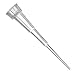 BRAND 702605 Pipette Tips, 0.5-5 mL; 1 Box, 28/ea