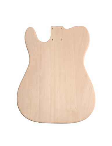 Fistrock DIY STL 100BNA Electric Guitar Kit Beginner Kit Tl Style 6 String Right Handed Basswood Body With Ash Burl Top Hard Maple Neck Poplar Laminated Fingerboard Chrome Hardware Build Your Own Guitar. thumb #8