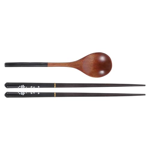 ULTECHNOVO Cuchara y Palillos De Madera Japonés Vajilla Japonesa Para Comedor Utensilios De Viaje Juego De Cubiertos Set De Cubiertos Cucharas Para Comida ULTECHNOVO Cuchara y Palillos De Madera Japonés Vajilla Japonesa Para Comedor Utensilios De Viaje Juego De Cubiertos Set De Cubiertos Cucharas Para Comida