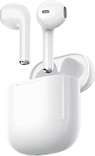 Airpots Cuffie Bluetooth,Auricolari Bluetooth 5.3,in ear Auricolare senza fili con HD HiFi Stereo Microfoni e Controllo Touch,ipx7 Impermeabili Air Buds Pods per IOS/Android/Air Pods/Samsung/Huawei