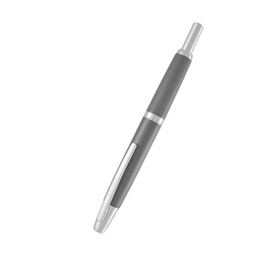 Stylo-plume métal doré précieux avec pointe fine rétractable INFRI
