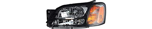Evan Fischer Driver and Passenger Side Headlight for Subaru Outback 2000-2004 Also Fits Legacy Halogen With bulb(s) Replaces# 84001AE15A 84001AE14A