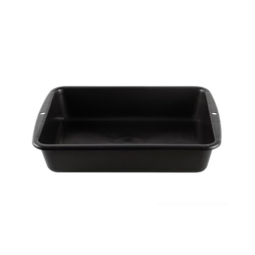 MONDELIN - Auge de Maçon Plastique Empilable avec Poignées 25 L - Polyéthylène Résistant pour Mortier et Ciment - Bac à mortier pour Chantier