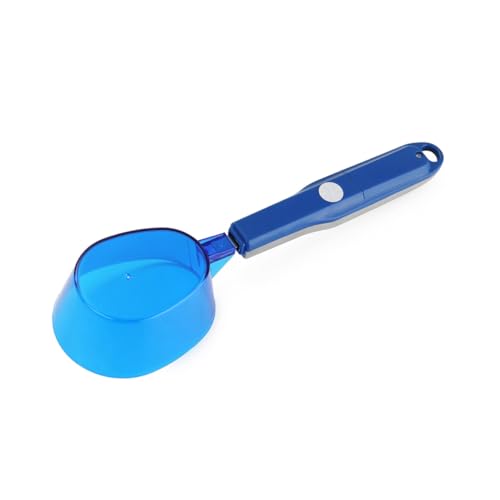 MOTHNUR Báscula Digital Cuchara Electrónica Azul con Pantalla LCD para Precisión Cocina y Medición de Alimentos Pequeña Batería Incluida