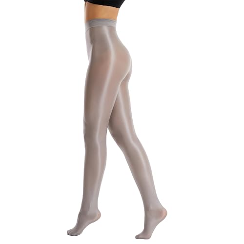 Image of Frola Shaping Tights for Women 70D Shimmery Pantyhose for Dance Ballet Glitter Socks