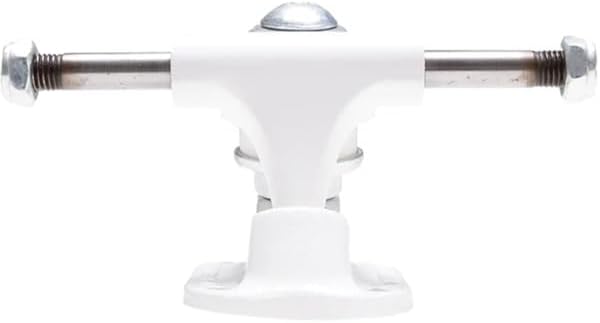 Generic The Hea.ted Whe.el Polarizer Mini Truck 4.5 White Skateboard Trucks (Set of 2)