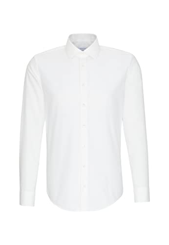 Chemise business homme Seidensticker - coupe slim - sans repassage - col Kent - manches longues -...