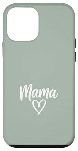 ���B���e�[�W�O���[�� - Mama Heart Elegant Script Motherhood �X�}�z�P�[�X iPhone 12 mini �p