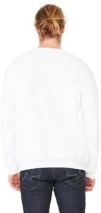 Bella + Canvas Unisex Drop Shoulder Fleece - White - XL - (Style # 3945 - Original Label) - Image 2