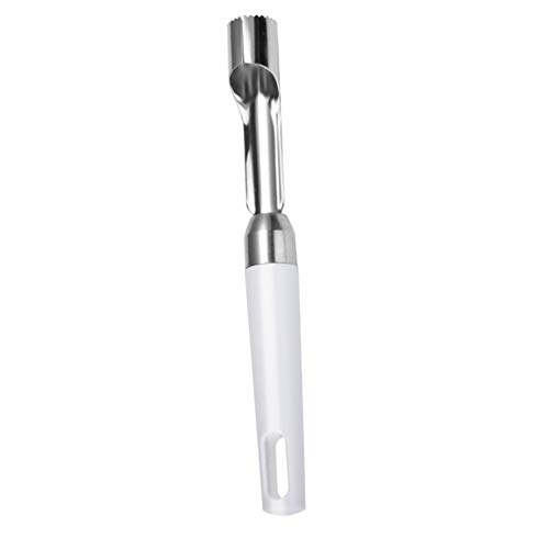 Escorredor de frutas em aço inoxidável UPKOCH Apple Corer de abacaxi para cantos de frutas e vegetai