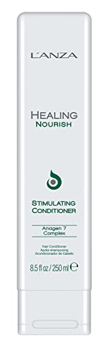 L ANZA Healing Nourish Stimulating Conditioner, Encourages Healthy Hair Growth While Eliminating Dead Skin Cells, Sebum, Residue & DHT, for a Healthy and Fresh Hair and Scalp (8.5 Fl Oz)