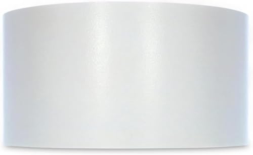 WoodPress® 50mm Perlweiß Melamin Kantenumleimer mit Schmelzkleber – 7,5m Rolle – Einfaches Aufbügeln für Heimwerker